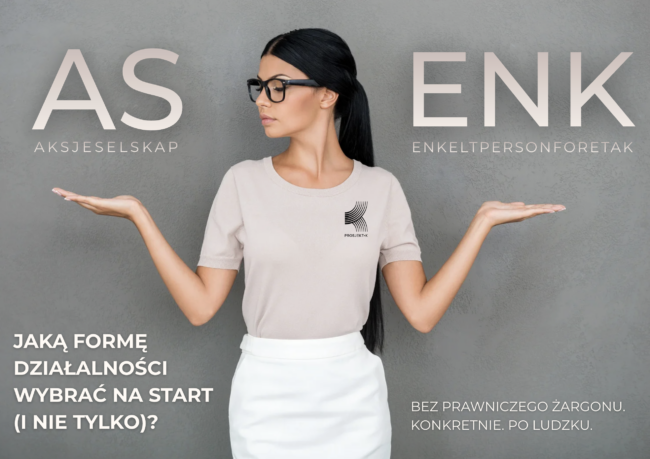 ENK czy AS? Jaką formę działalności wybrać w Norwegii?